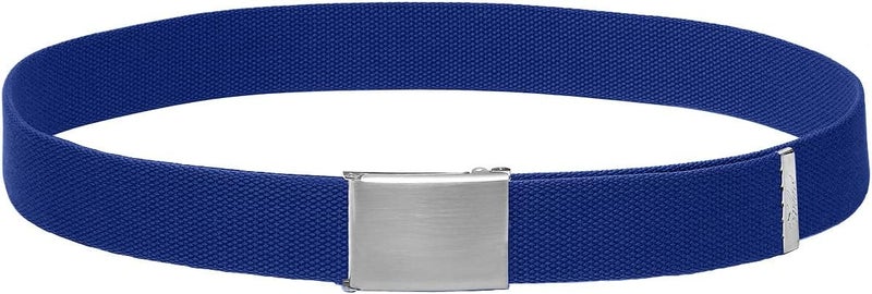 Falari Canvas Web Belt Fully Adjustable Cut to Fit Golf Belt Flip Top Buckle - Image 4